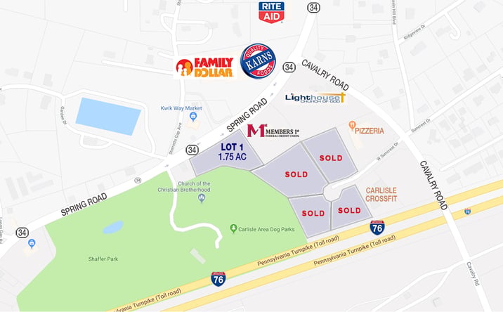 Pictures of Land property located at Spring Rd, Carlisle, PA 17013 for sales - image #1