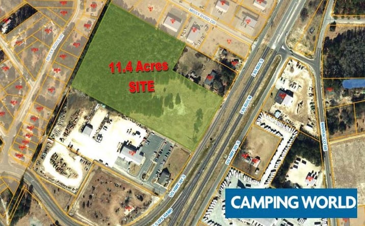 Pictures of Land property located at 5070 S US Hwy 301, Hope Mills, NC 28348 for sales - image #1
