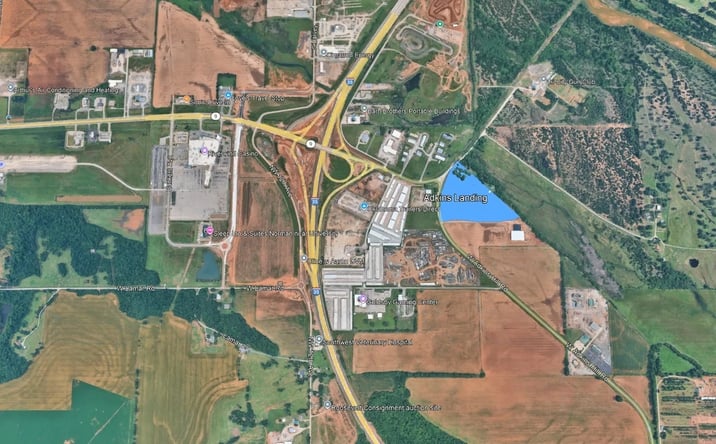 Pictures of Land property located at W. Adkins Hill Road, Goldsby, OK 73093 for sales - image #1