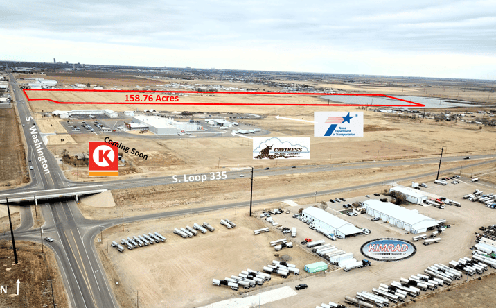 Pictures of Land property located at 158.76 acres onn S. Washington at Loop335, Amarillo, TX 79118 for sales - image #1