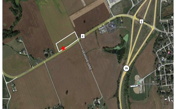 Pictures of Land property located at 2195 State Hwy C, Old Monroe, MO 63369 for sales - image #1