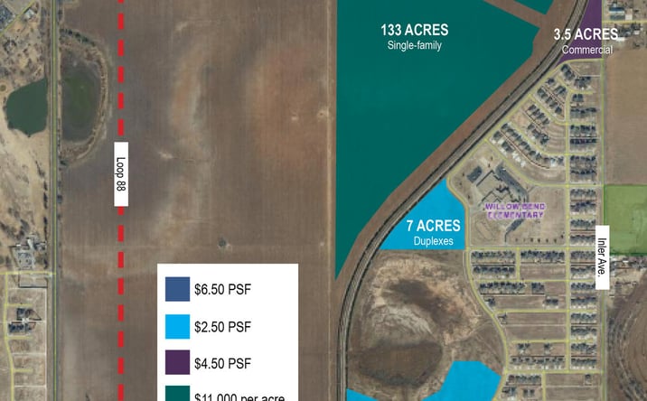 Pictures of Land property located at 19th and Inler, Lubbock, TX 79416 for sales - image #1