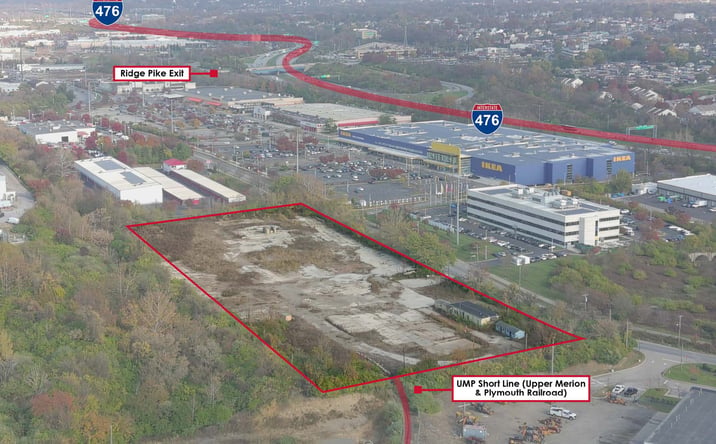 Pictures of Land property located at 407 Alan Wood Rd, Conshohocken, PA 19428 for sales - image #1