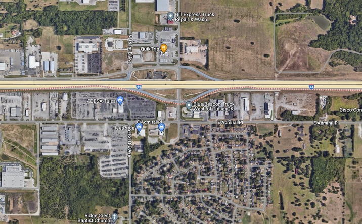 Pictures of Land property located at 16416 E Admiral Pl, Tulsa, OK 74116 for sales - image #1