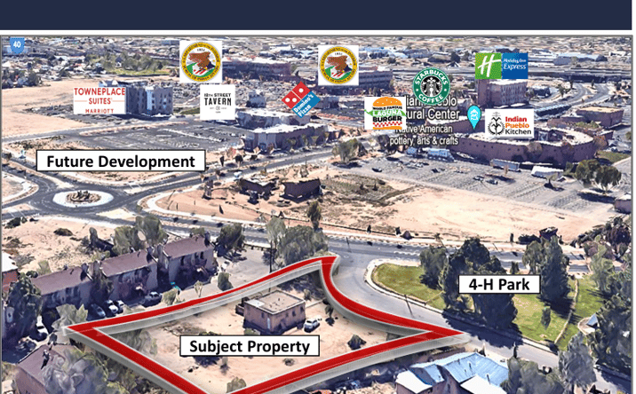 Pictures of Land property located at 1303 Menaul Blvd NW, Albuquerque, NM 87107 for sales - image #1