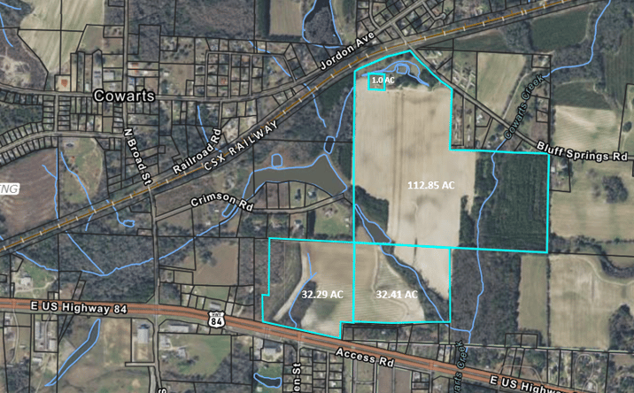 Pictures of Land property located at 6300 Block of Highway 84 E, Cowarts, AL 36321 for sales - image #1