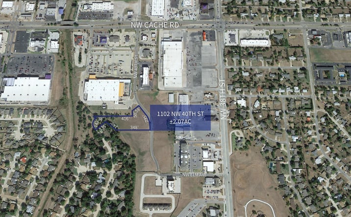 Pictures of Retail, Office, Hospitality, Mixed Use, Land property located at 1102 NW 40th St, Lawton, OK 73505 for sales - image #1