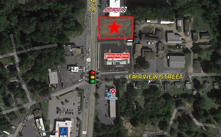 Pictures of Land property located at 511 S Cannon Blvd, Kannapolis, NC 28083 for sales - image #1