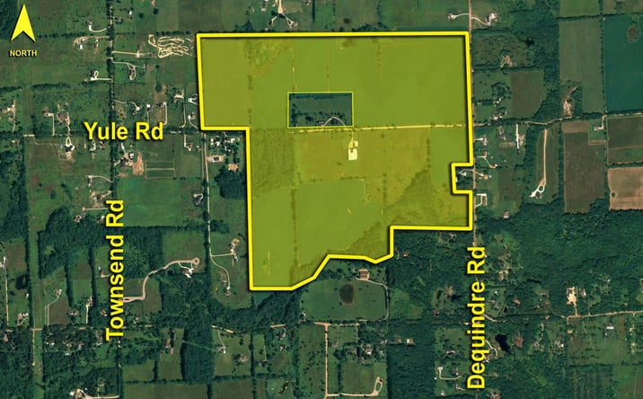 Pictures of Land property located at 1650 Yule Road, Addison Township, MI 48367 for sales - image #1