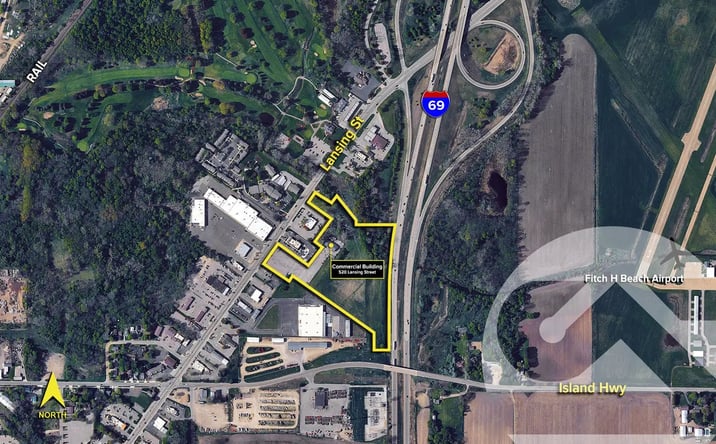 Pictures of Retail, Multifamily, Office, Mixed Use, Land property located at 520 Lansing Street, Charlotte, MI 48813 for sales - image #1