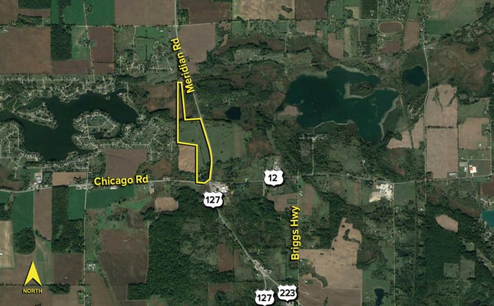 Pictures of Land property located at 18808 US-12 Highway, Cement City, MI 49233 for sales - image #1