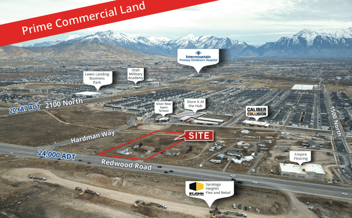 Pictures of Land property located at 2538 N Redwood Rd, Saratoga Springs, UT 84048 for sales - image #1