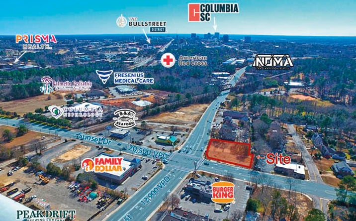 Pictures of Land property located at 3321 N Main St, Columbia, SC 29203 for sales - image #1