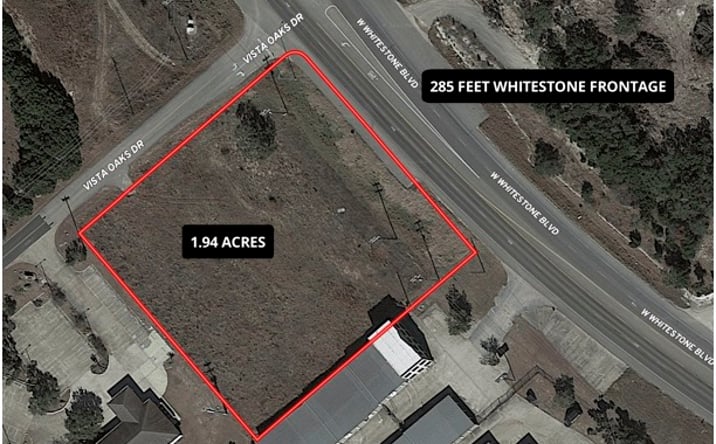 Pictures of Land property located at 2460 W Whitestone Blvd, Cedar Park, TX 78613 for sales - image #1