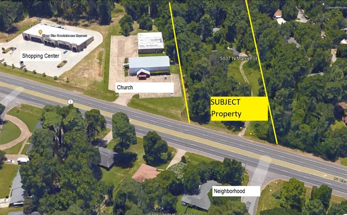 Pictures of Land property located at 5037 N Market St, Shreveport, LA 71107 for sales - image #1
