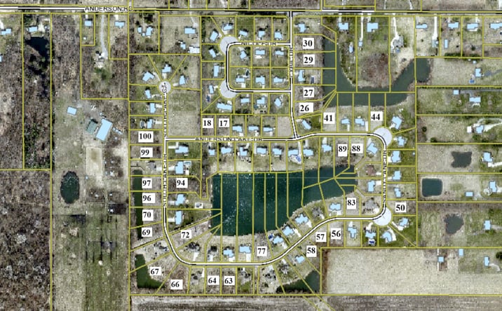 Pictures of Land property located at Anderson Lake Dr, Granger, IN 46530 for sales - image #1