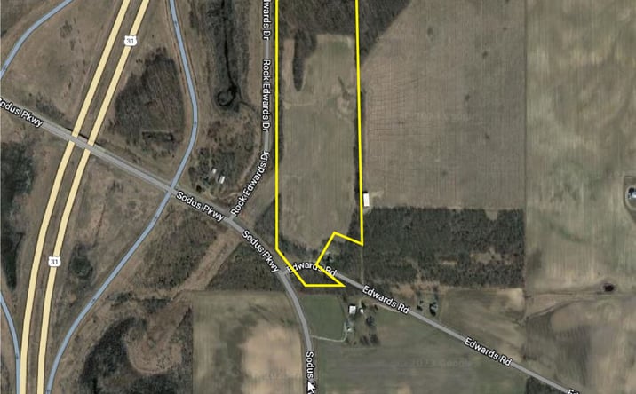 Pictures of Land property located at 3663 Edwards Rd, Sodus Township, MI 49126 for sales - image #1