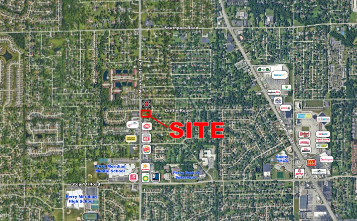 Pictures of Land property located at 7555 S Meridian St, Indianapolis, IN 46217 for sales - image #1