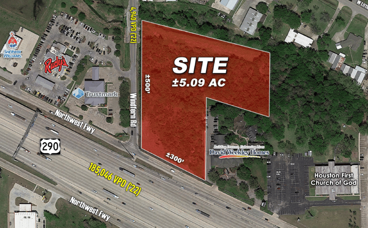 Pictures of Land property located at US-290, Houston, TX 77040 for sales - image #1