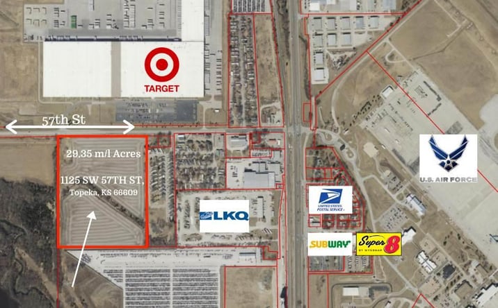 Pictures of Land property located at 1125 SW 57th St, Topeka, KS 66609 for sales - image #1