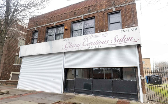 Pictures of Land property located at 14536 E JEFFERSON AVE, Detroit, MI 48215 for sales - image #1