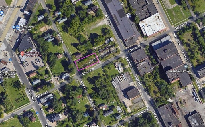 Pictures of Land property located at 3908 Meldrum St, Detroit, MI 48207 for sales - image #1
