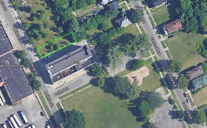 Pictures of Land, Industrial property located at 3720 BELLEVUE, Detroit, MI 48207 for sales - image #1