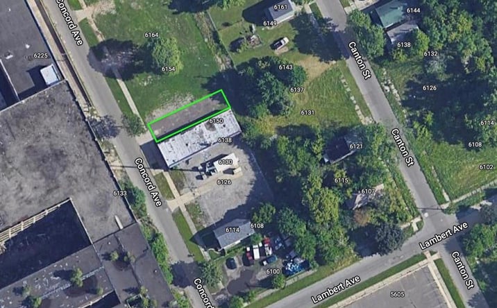 Pictures of Land property located at 6142 Concord Ave, Detroit, MI 48211 for sales - image #1