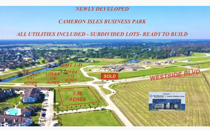 Pictures of Land property located at 815 Centurion Ln, Houma, LA 70360 for sales - image #1