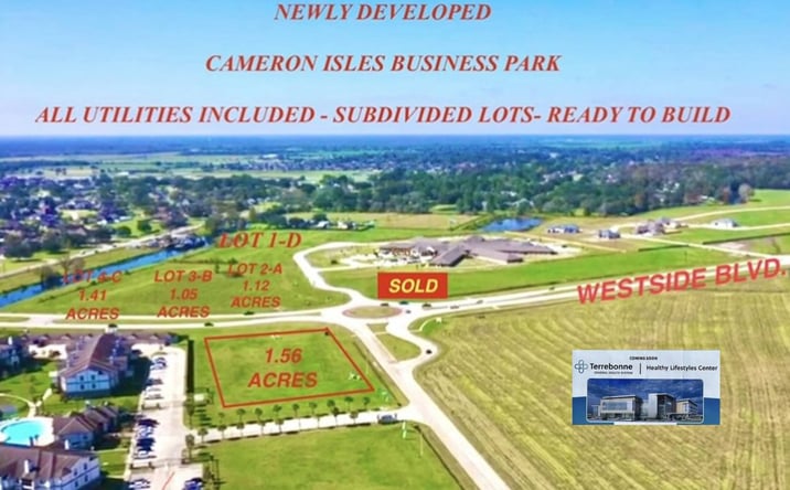 Pictures of Land property located at 815 Centurion Ln (3-B), Houma, LA 70360 for sales - image #1