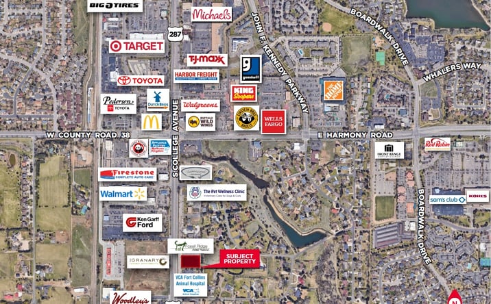 Pictures of Land property located at 4858 S College Ave, Fort Collins, CO 80525 for sales - image #1