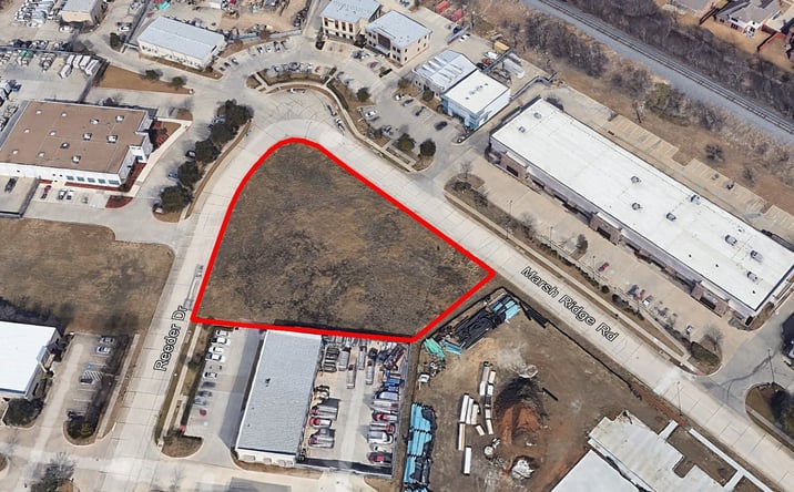 Pictures of Land property located at 4325 Marsh Ridge Rd, Carrollton, TX 75010 for sales - image #1