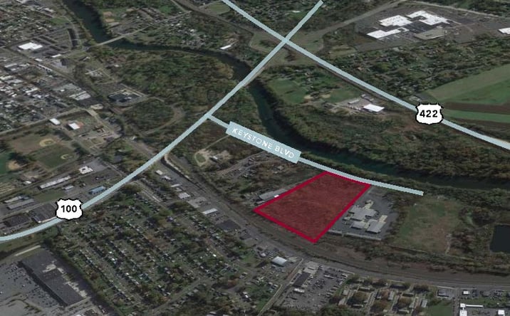 Pictures of Land property located at 351 Keystone Blvd, Pottstown, PA 19464 for sales - image #1