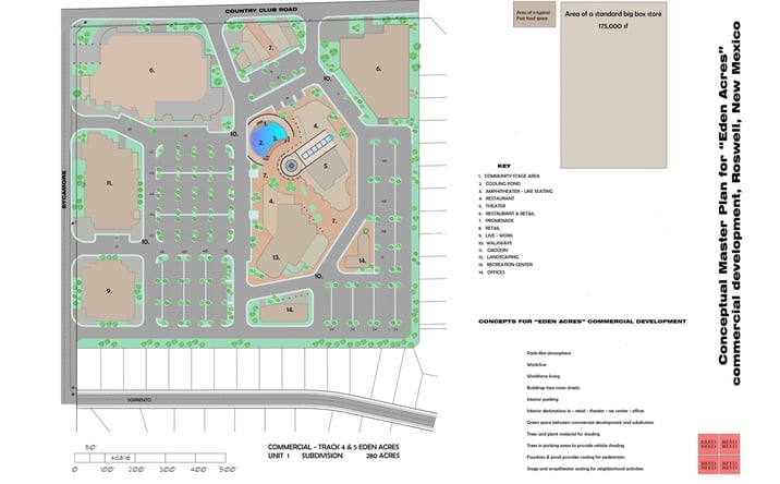 Pictures of Land property located at 000 W Country Club & Sycamore, Roswell, NM 88201 for sales - image #1