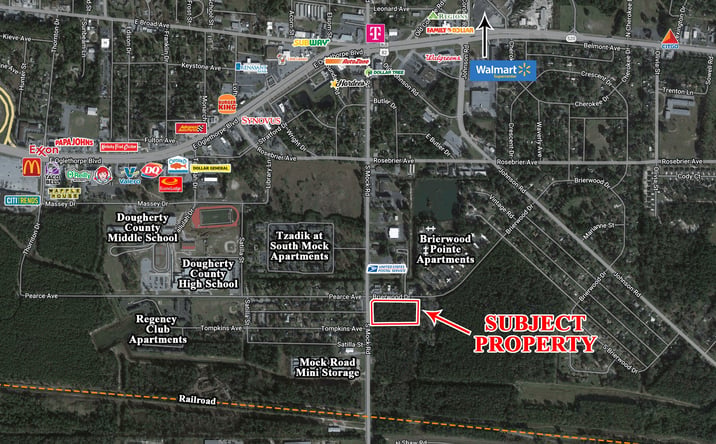 Pictures of Land property located at 404 S Mock Rd, Albany, GA 31705 for sales - image #1