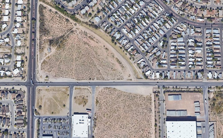 Pictures of Land property located at NEC Tucson Blvd and Drexel Rd, Tucson, AZ 85706 for sales - image #1