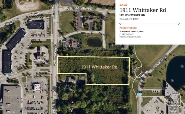 Pictures of Land property located at 1911 Whittaker Rd., Ypsilanti, MI 48197 for sales - image #1