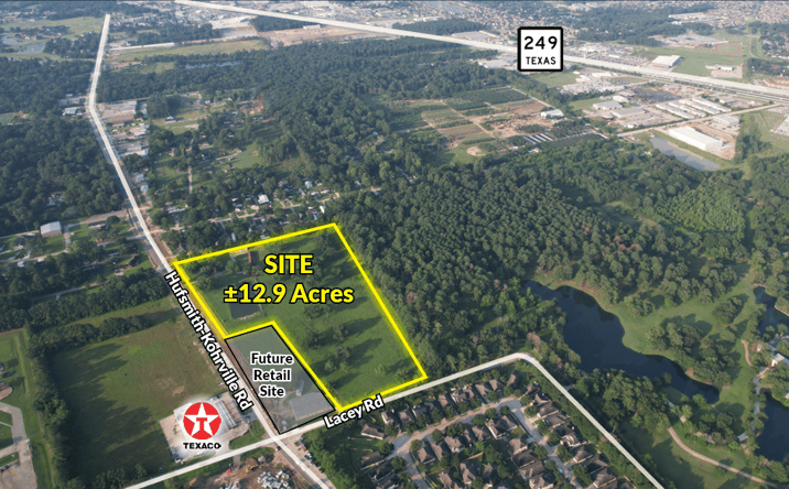 Pictures of Land property located at 18403 Hufsmith - Kohrville Road, Tomball, TX 77375 for sales - image #1