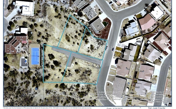 Pictures of Land property located at 3 LOTS CASA BONITA Drive, Farmington, NM 87401 for sales - image #1