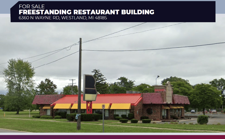 Pictures of Retail property located at 6360 N Wayne Rd, Westland, MI 48185 for sales - image #1