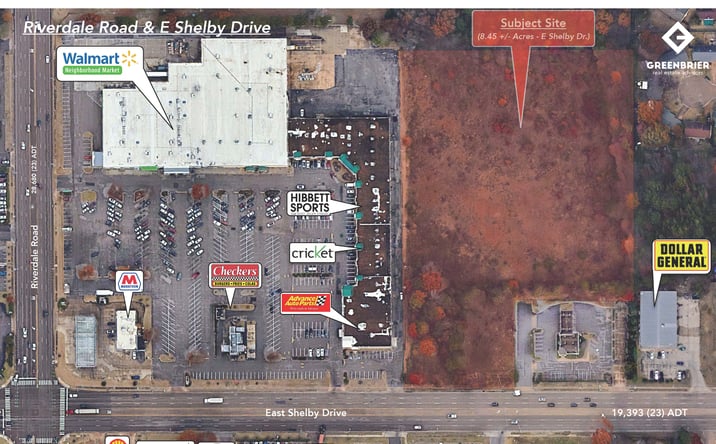 Pictures of Land property located at E Shelby Drive, Memphis, TN 38125 for sales - image #1