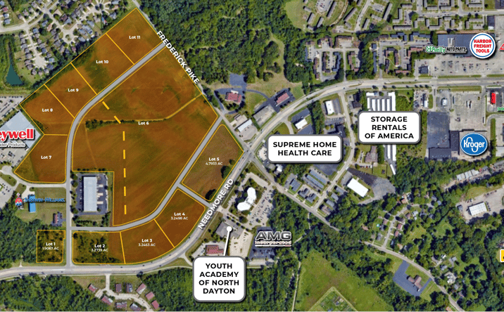 Pictures of Land property located at Frederick Pike, Dayton, OH 45414 for sales - image #1