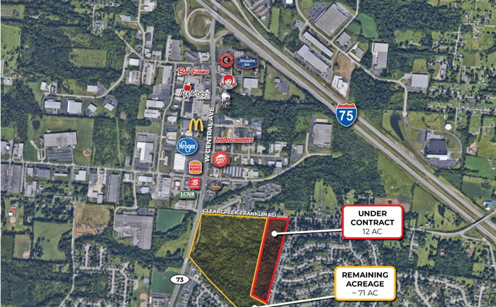 Pictures of Land property located at Clearcreek Franklin Rd, Springboro, OH 45066 for sales - image #1