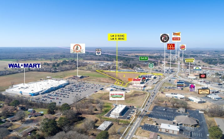 Pictures of Land property located at 2080 Dewitt Henry & Center St. Beebe, AR, Beebe, AR 72012 for sales - image #1