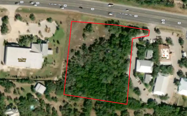 Pictures of Land property located at 2350 & 2400 US-290, Dripping Springs, TX 78620 for sales - image #1
