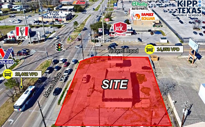 Pictures of Retail property located at 9430 Mesa Dr, Houston, TX 77028 for sales - image #1