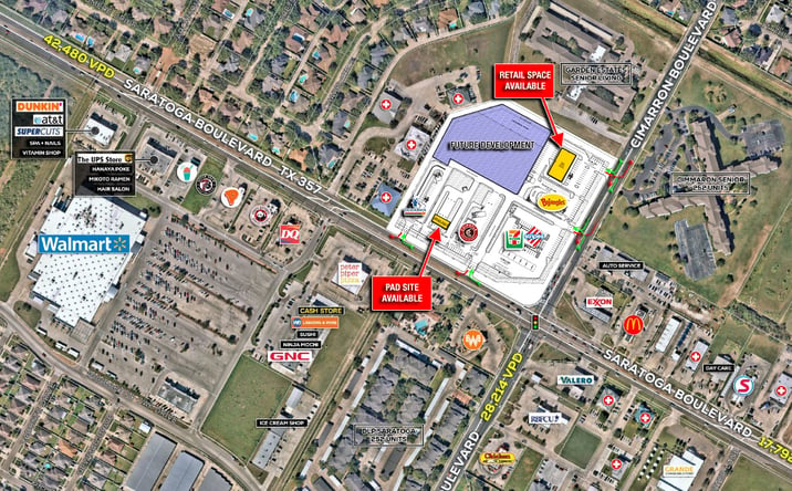 Pictures of Retail property located at 6226 Saratoga Blvd, Corpus Christi, TX 78414 for sales - image #1