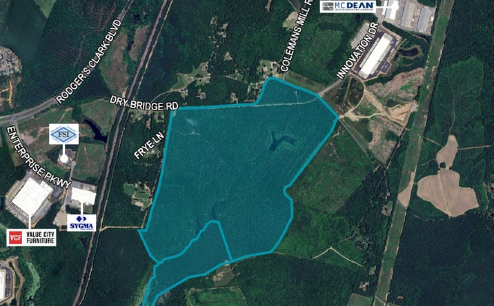 Pictures of Land property located at Dry Bridge Road (Rt. 684) & Colemans Mill Road, Ruther Glen, VA 22546 for sales - image #1