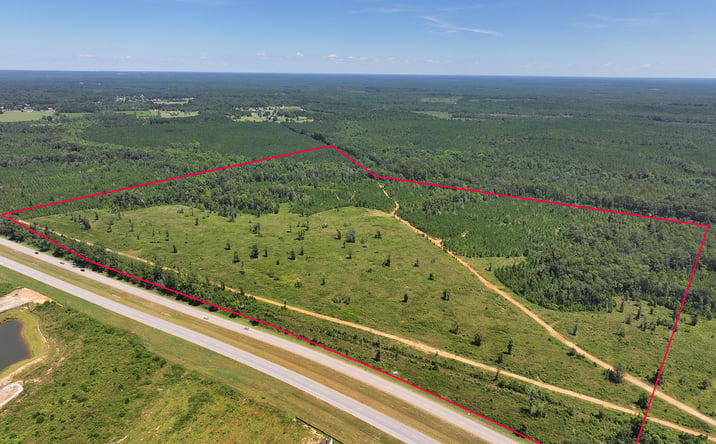Pictures of Land property located at AL Hwy 59, Loxley, AL 36551 for sales - image #1