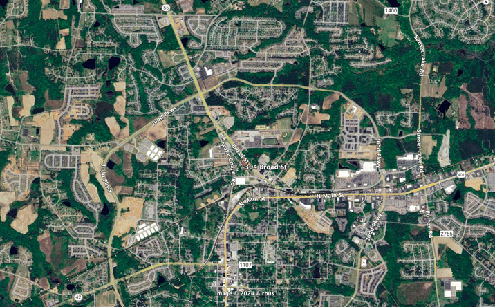 Pictures of Land, Mixed Use, Retail property located at 304  E Broad St, Fuquay-Varina, NC 27526 for sales - image #1